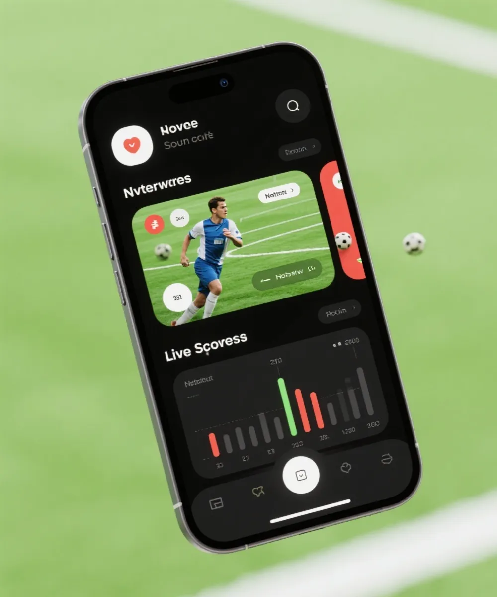 NBA比分直播APP功能展示