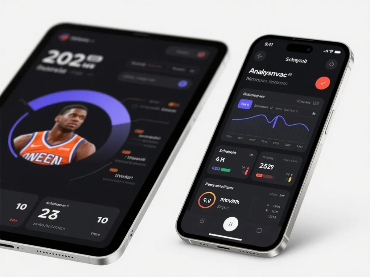 NBA比分直播APP功能展示
